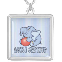 Elephant Toy Little Brother Necklace