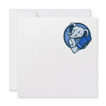 Elephant With Boxing Gloves Democrat Mascot Invitations