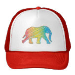 Elephant with Lines Trucker Hat