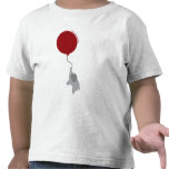 Elephant with Red Balloon Shirt
