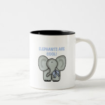 Elephants Are Cool Tshirts and Gifts Coffee Mug