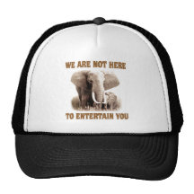 Elephants Deserve Respect Trucker Hats