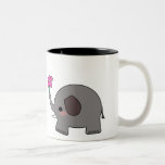 Elephants in Love Mug
