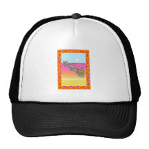 elephants in the dessert mesh hats