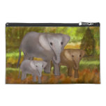 Elephants in the Rainforest Travel Accessory Bag