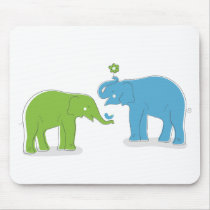 Elephants Mouse Pad