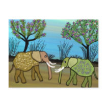 Elephants Never Forget Postcards
