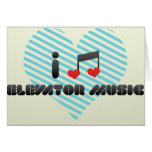 Elevator Music Greeting Card