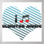 Elevator Music Posters