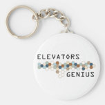 Elevators Genius Key Chain