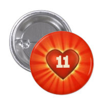 eleven11+ project promotional badget pinback button