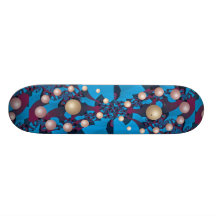 Eleven-member orbit photo skateboard deck