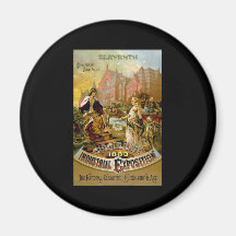Eleventh Cincinnati Industrial Exposition Fridge Magnets
