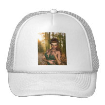 Elf in Woods Baseball Hat