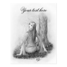 Elf Lady Postcard
