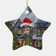 Elf Magic Home For Christmas Ornament