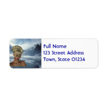 Elf Maiden Address Labels
