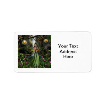 Elf Queen Personalized Address Labels