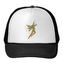 Elf Silhouette Design Trucker Hats