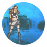 Elf Warrior  Stickers