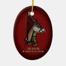 Elf Waves - HARP Ornaments