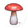 Elfland's Workshop  Mushroom Sticker