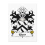 Elidir Family Crest Post Card