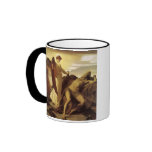 Elijah in the Wilderness by Lord Frederic Leighton Mugs