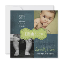 Elijah Snow Birth Announcements