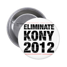 Eliminate Kony 2012 Pinback Buttons