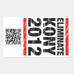 Eliminate Kony 2012 Sticker