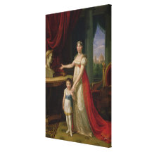 Elisa Bonaparte  Grand Duchess of Tuscany Gallery Wrapped Canvas