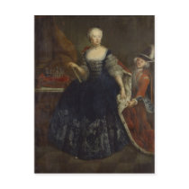 Elisabeth Christine von Braunschweig as Queen Postcard