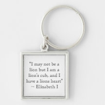 Elizabeth 1 Keychain