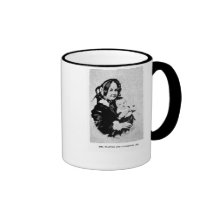 Elizabeth Cady Stanton & daughter. Mug