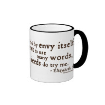 Elizabeth I Quote about Judgement Coffee Mug