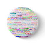 Elizabeth Text Design II Round Button