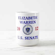 Elizabeth Warren 2012 mug