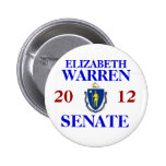 ELIZABETH WARREN FOR SENATE BUTTONS