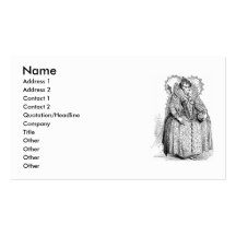 Elizabethan Clothing Business Card