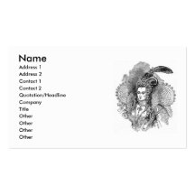 Elizabethan Clothing Business Card