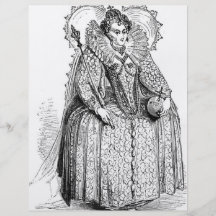 Elizabethan Clothing Personalized Flyer