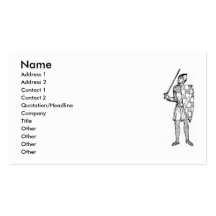 Elizabethan Costumes Business Card