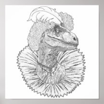 Elizabethasaurus Reginanychus Print