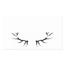 Elk Antler Business Card