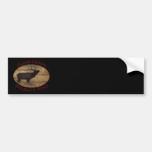 elk bumper sticker