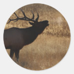 elk round sticker
