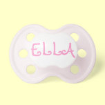 Ella Custom Pink Pacifier Customize able pacifiers