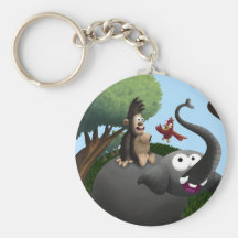 Elle and Friends Key Chains