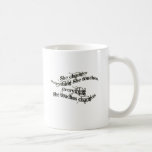 elle change tout qu'elle touche tasses à café